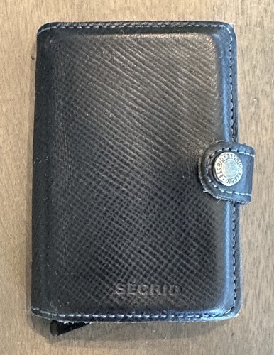 Secrid navy blue - blue, folding