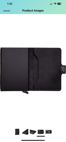 Secrid black card - black,