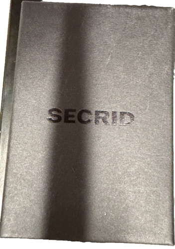 Secrid slim wallet - secrid, grey