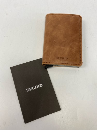 Secrid brown men wallet - brown, men's
