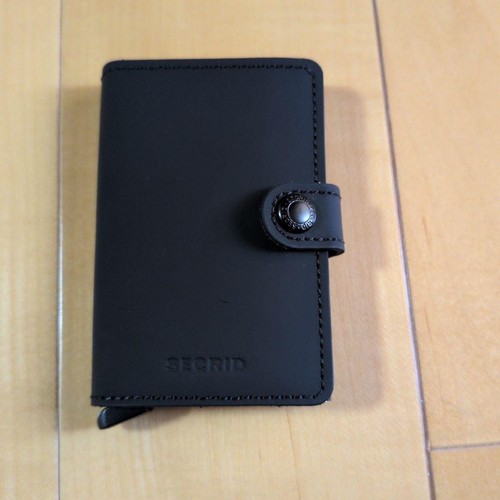 Secrid leather card case - leather,