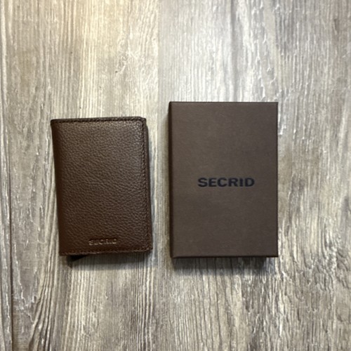Secrid brown slim fold - brown, wallet