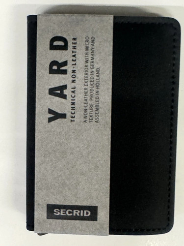 Secrid slim wallet yard - wallet, black