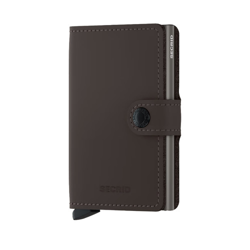 Secrid miniwallet matte brown - miniwallet,